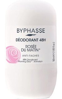 Byphasse Morning Dew Pudrasız Ter Önleyici Antiperspirant Roll-On Kadın Deodorant 50 ml