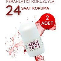 Axodine Pudrasız Ter Önleyici Antiperspirant Roll-On Kadın Deodorant 2x50 ml