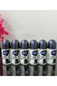 Nivea Black&White Invisible Original Pudrasız Ter Önleyici Antiperspirant Roll-On Erkek Deodorant 6x50 ml