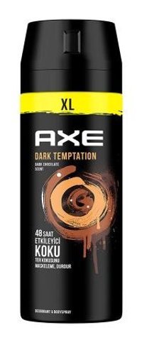 Axe Dark Temptation Pudrasız Ter Önleyici Sprey Erkek Deodorant 200 ml