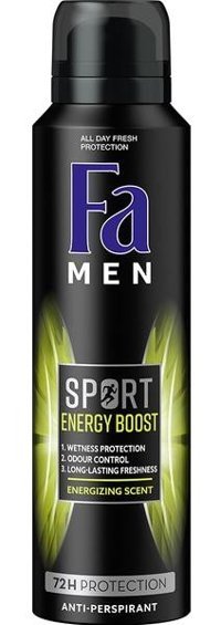 Fa Sport Pudrasız Ter Önleyici Antiperspirant Sprey Erkek Deodorant 150 ml