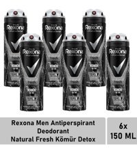 Rexona Natural Fresh Pudralı Ter Önleyici Antiperspirant Sprey Erkek Deodorant 150 ml
