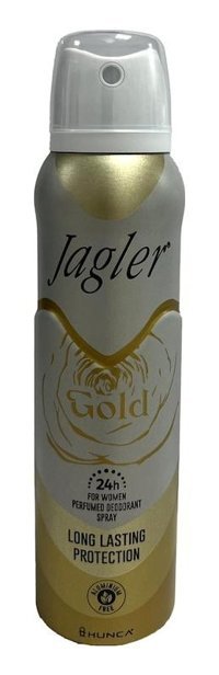 Jagler Gold Pudrasız Ter Önleyici Antiperspirant Sprey Kadın Deodorant 150 ml