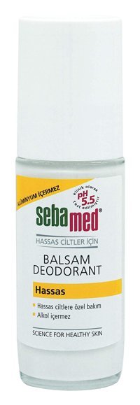 Sebamed Balsam Pudrasız Ter Önleyici Antiperspirant Roll-On Kadın Deodorant 50 ml
