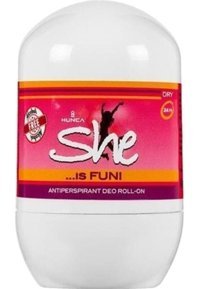 She Is Fun Pudrasız Roll-On Kadın Deodorant 40 ml