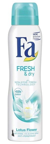 Fa Fresh Dry Pudralı Ter Önleyici Antiperspirant Sprey Kadın Deodorant 150 ml