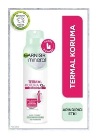 Garnier Mineral Saf & Temiz Pudralı Ter Önleyici Antiperspirant Sprey Kadın Deodorant 150 ml