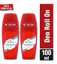 Old Spice Whitewater Pudrasız Ter Önleyici Antiperspirant Roll-On Erkek Deodorant 2x50 ml