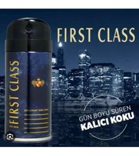 First Class Pudrasız Ter Önleyici Sprey Erkek Deodorant 2x150 ml