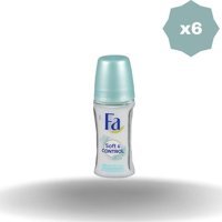 Fa Soft Control Pudrasız Ter Önleyici Antiperspirant Roll-On Kadın Deodorant 6x50 ml