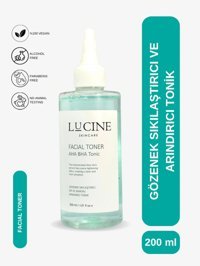 Lucine Tüm Ciltler İçin AHA/BHA Gözenek Sıkılaştırıcı Leke Giderici Yüz Temizleyici Tonik 200 ml