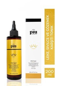 Piu Cosmetic Tüm Ciltler İçin AHA/BHA Leke Giderici Tonik 200 ml