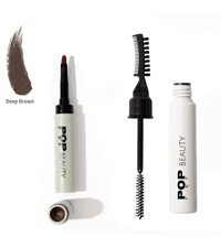 Pop Beauty Renkli Suya Dayanıklı Maskara Kaş Sabitleyici