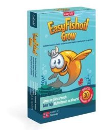 Easyvit EasyFishoil Grow Omega 3 Balık Yağı Jel 30 Adet