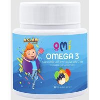 Omi Çiğnenebilir Omega 3 Balık Yağı Jel 60 Adet