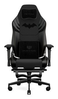 Exvega Pandora Batman Dark Knight Ortopedik Ayak Uzatmalı Deri Oyuncu Koltuğu Siyah