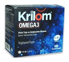 Krilom Omega 3 Kapsül 100 Adet