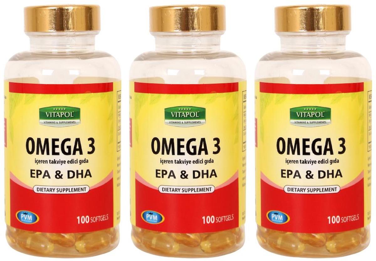 Vitapol Omega 3 Jel 1000 mg 300 Adet