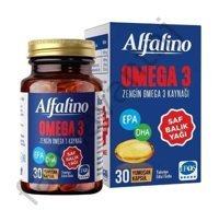 Alfalino Omega 3 Balık Yağı Kapsül 30 Adet