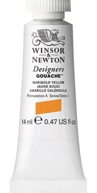 Winsor & Newton Tüp Marigold Yellow 14 ml Guaj Boya