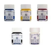 Talens Çok Renkli 5x16 ml Guaj Boya Seti
