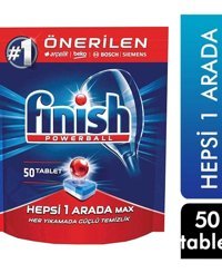 Finish Powerball Tablet Bulaşık Makinesi Deterjanı 50 Adet