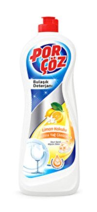 Porçöz Limon Sıvı Bulaşık Makinesi Deterjanı 5 Adet 675 ml