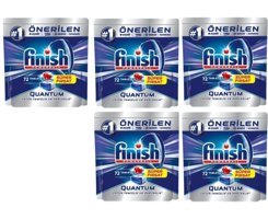 Finish Quantum Tablet Bulaşık Makinesi Deterjanı 5x72 Adet