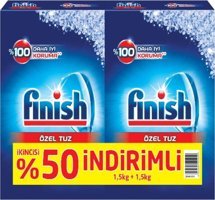 Finish Toz Bulaşık Makinesi Deterjanı 2x1.5 kg