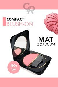 Golden Rose Compact Blus-On Soft No:301 Mat Toz Allık