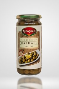 Aydoğmuş Hatay Halhali Tuzlu Yeşil Zeytin Kavanoz 320 gr