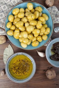 Alkan Tuzlu Yeşil Zeytin Kavanoz 1 kg