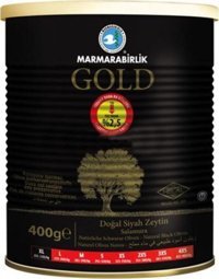 Marmarabirlik Tuzlu Salamura Siyah Zeytin Teneke 2.4 lt