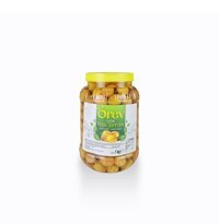 Orev Tuzlu Çizik Yeşil Zeytin Pet Kavanoz 1 kg