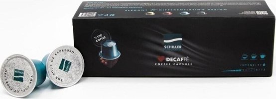 Schiller Decaffe Alüminyum 10'lu Espresso Kapsül Kahve