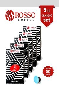 Rosso Coffee Classic 5x10'lu Espresso Kapsül Kahve