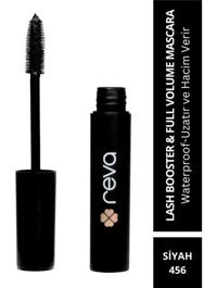 Reva Lash Booster & Full Volume 456 Lifting Etkili Suya Dayanıklı Siyah Maskara