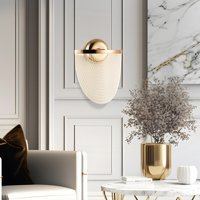 Apliqa Janna Tekli Metal LED Aplik Altın