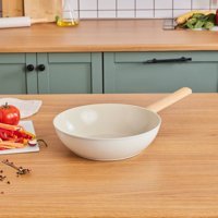 Karaca Swiss Crystal Almond İndüksiyonlu Seramik 28 cm Wok Tava