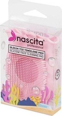 Nascita Professional 05 Tüm Ciltler İçin Tek Başlıklı Fırçalı Silikon Manuel Yüz Temizleme Cihazı Pembe