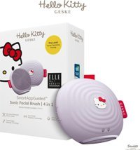 Geske Smart Appguided Sonic 4 in 1 Tüm Ciltler İçin Tek Başlıklı Fırçalı Şarjlı Titreşimli Yüz Temizleme Cihazı Mor