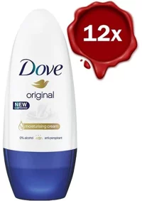 Dove Original Ter Önleyici Antiperspirant Roll-On Kadın Deodorant 12x50 ml