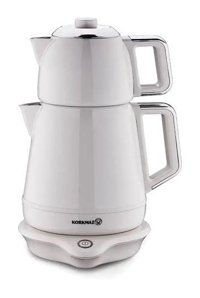 Korkmaz Demiks A332-05 Otomatik 2000 W Işıklı Paslanmaz Çelik Beyaz Çay Makinesi