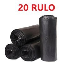 Frx Eftaplast Büyük Boy 80x110 cm Çöp Poşeti 200 Adet Siyah