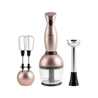 Karaca Pro-midi Doğrayıcı Rendeli Çırpıcı 550 W Rose Gold Mutfak Robotu