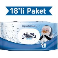 Familia Mineralin İyiliği 90 Yaprak 18'li Islak Mendil