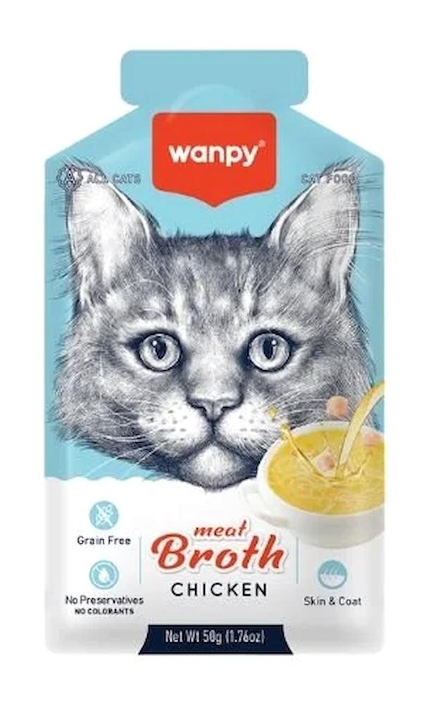 Wanpy Tavuk Çorba Yaş Kedi Maması 50 gr