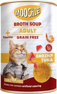 Moochie Karides-Ton Balıklı Çorba Yaş Kedi Maması 135 ml