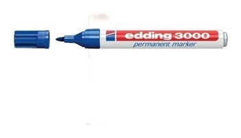Edding Markör 10'lu Standart Silinebilir Mavi Tahta Kalemi