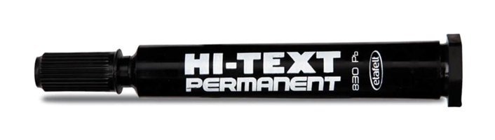 Hi-Text 830PB Tekli Standart Silinebilir Siyah Tahta Kalemi